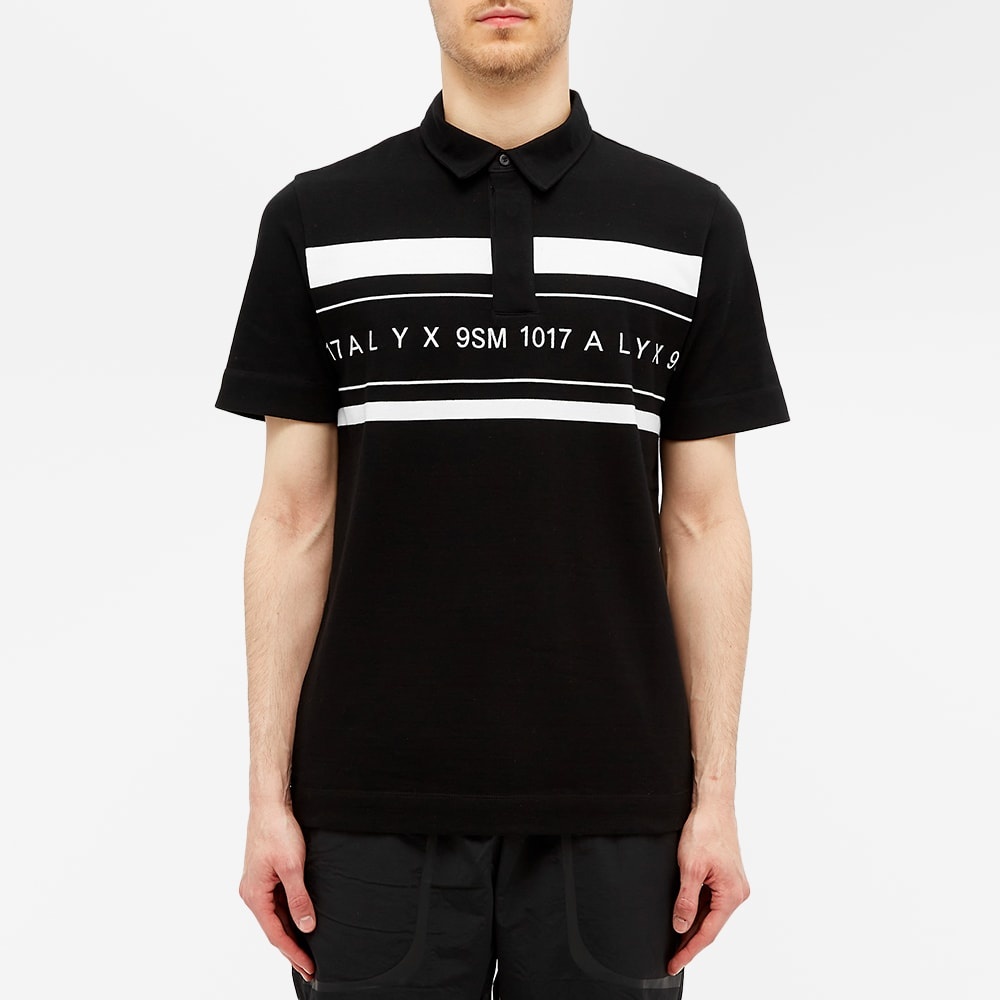 1017 ALYX 9SM Logo Striped Polo - 4