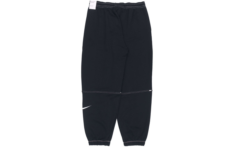 Nike (WMNS) Nike Logo Knit Bundle Feet Sports Pants/Trousers/Joggers Autumn Black DM6206-010 outlook