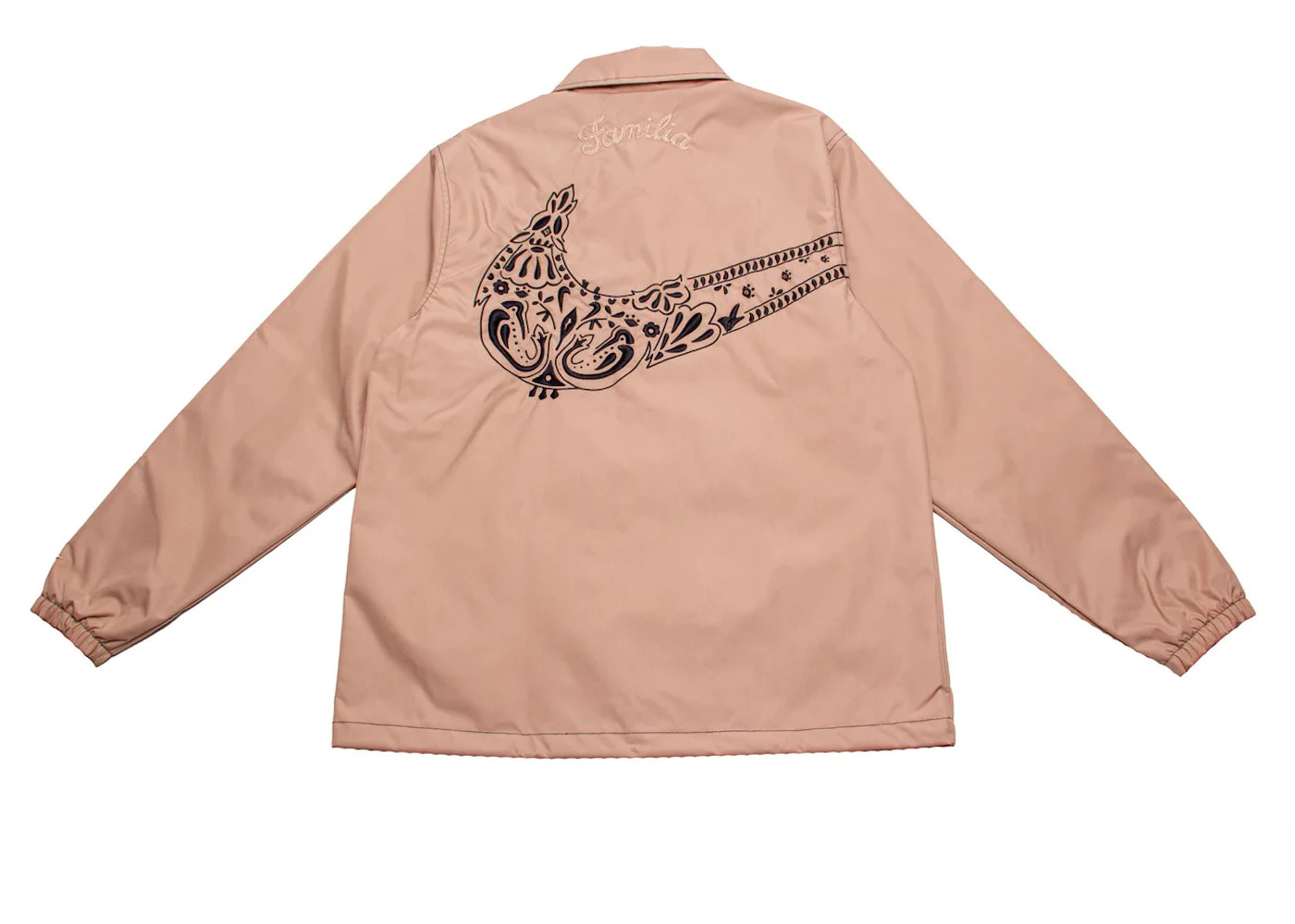Nike Día De Muertos Coach Jacket Beige - 2