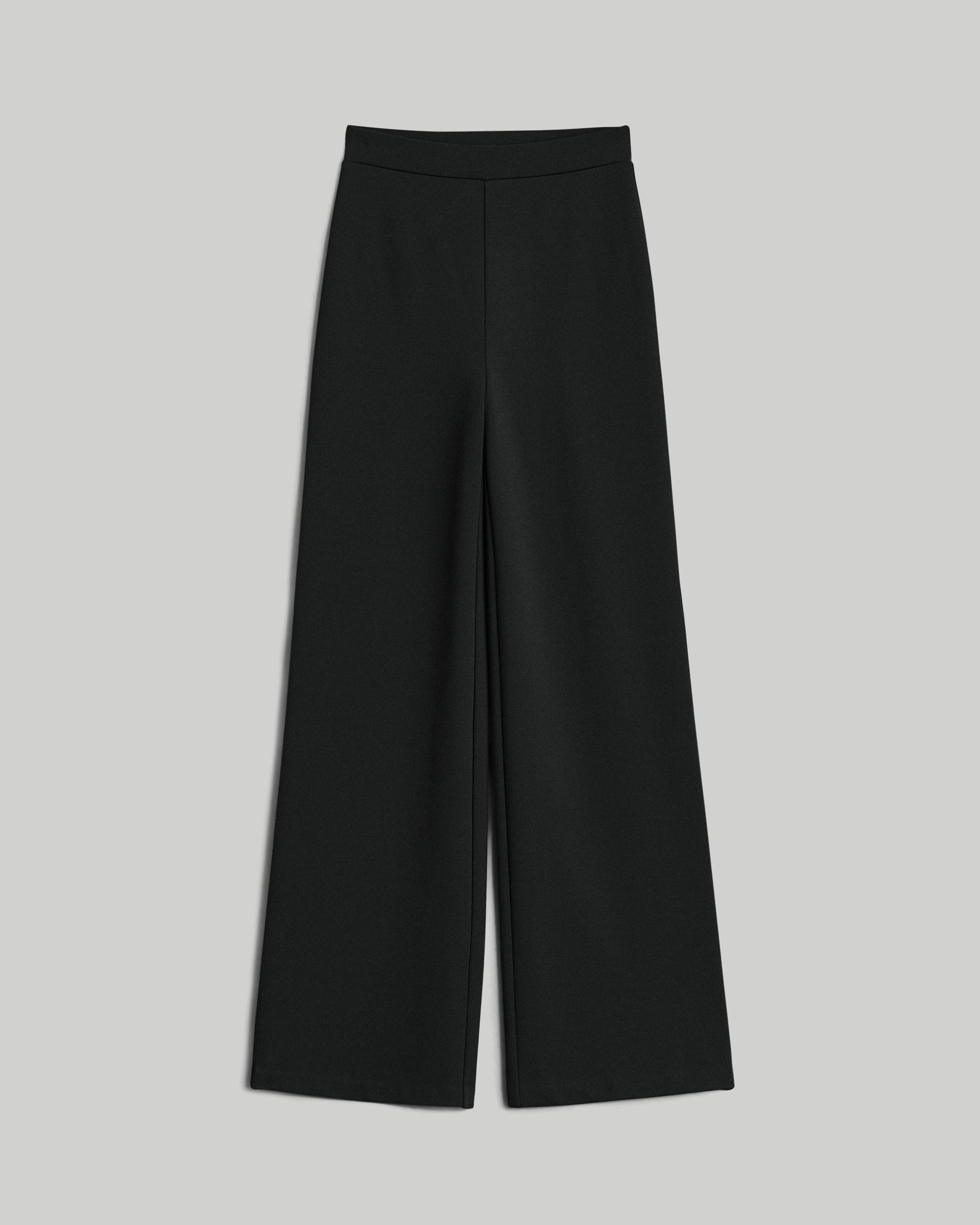 Irina Ponte Wide Leg Pant, Relaxed Fit Pant