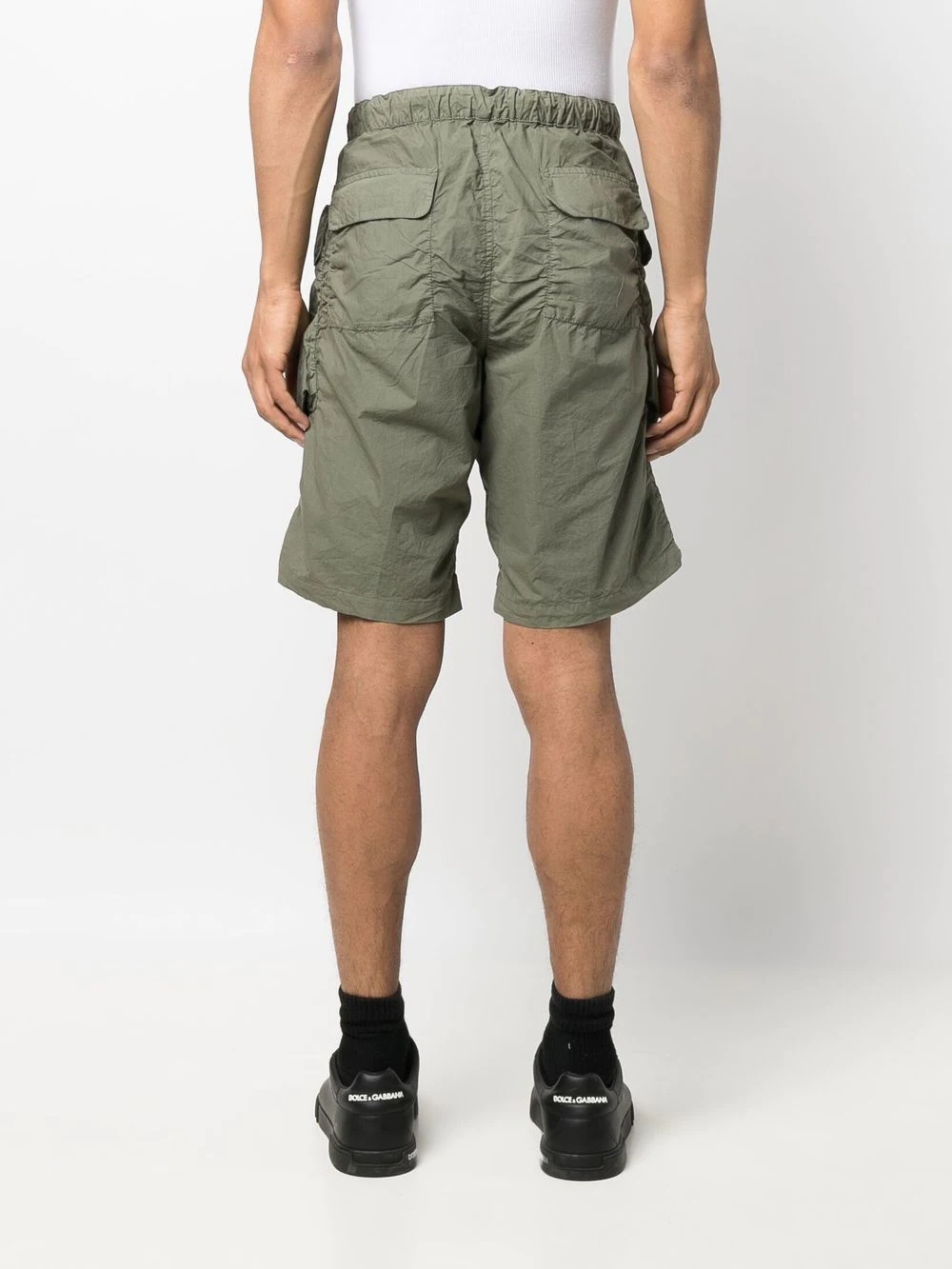 cotton cargo shorts - 4