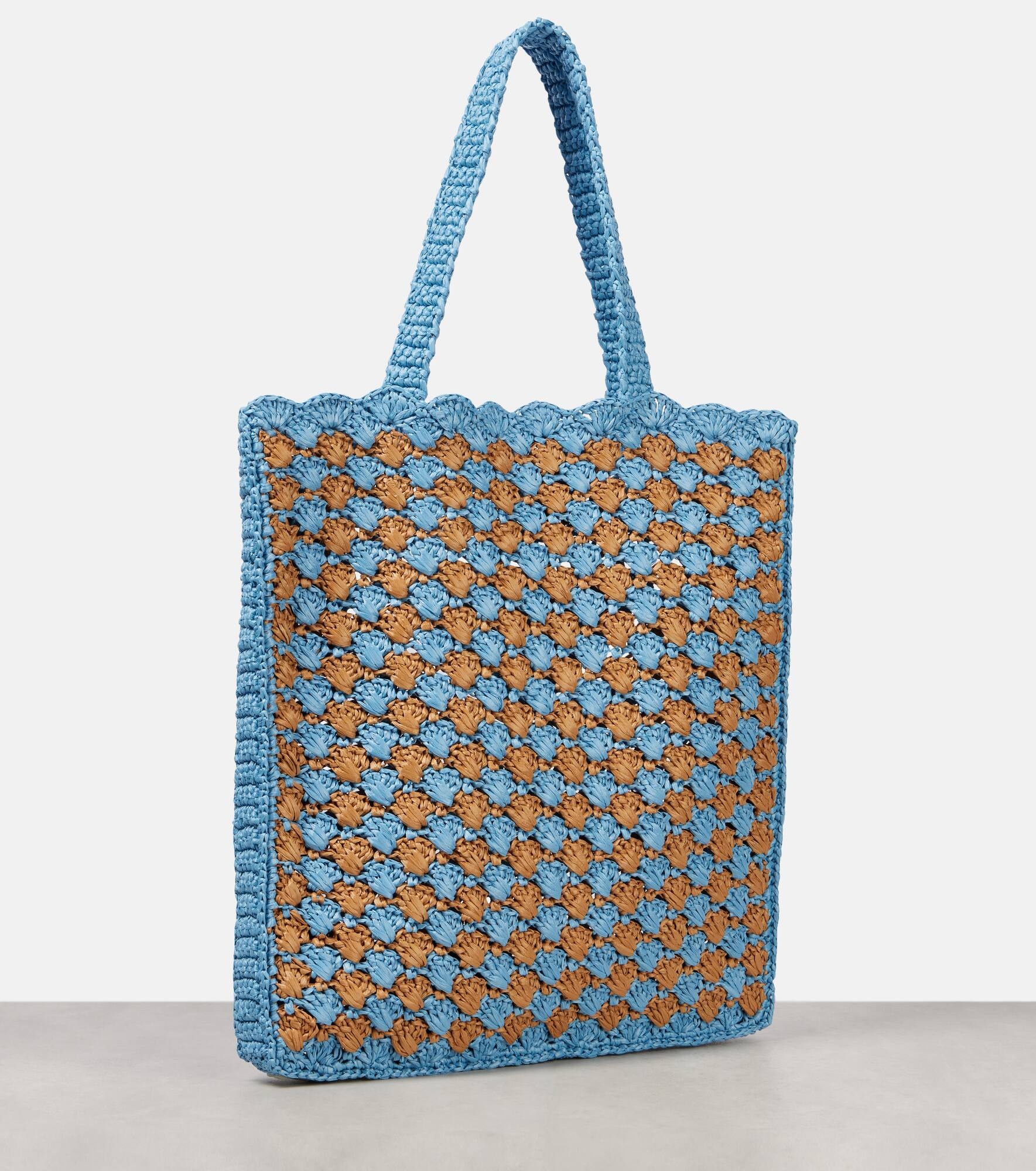 Logo crochet shopper - 4