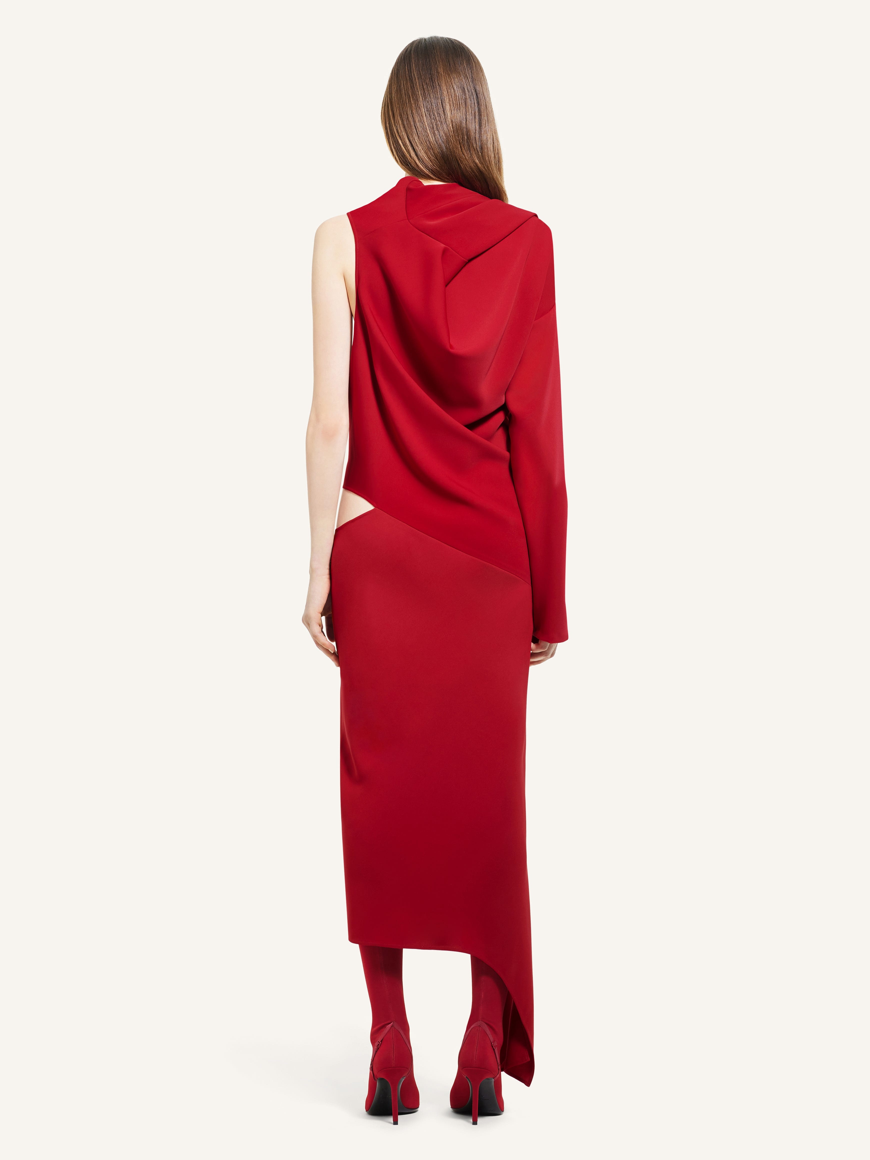 ワンピース Courreges Off Shoulder Dress courrèges OFF SHOULDER DRESS | REVERSIBLE