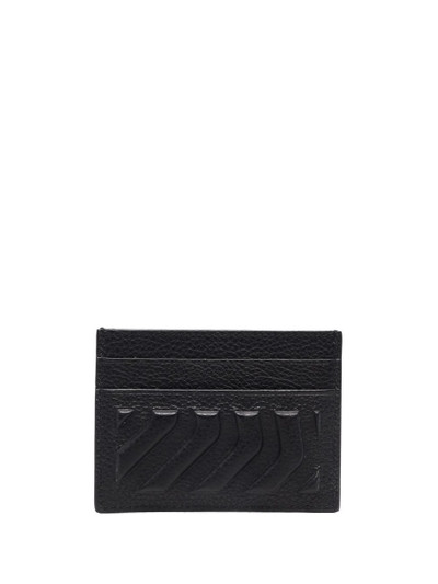 BALENCIAGA embossed leather cardholder outlook