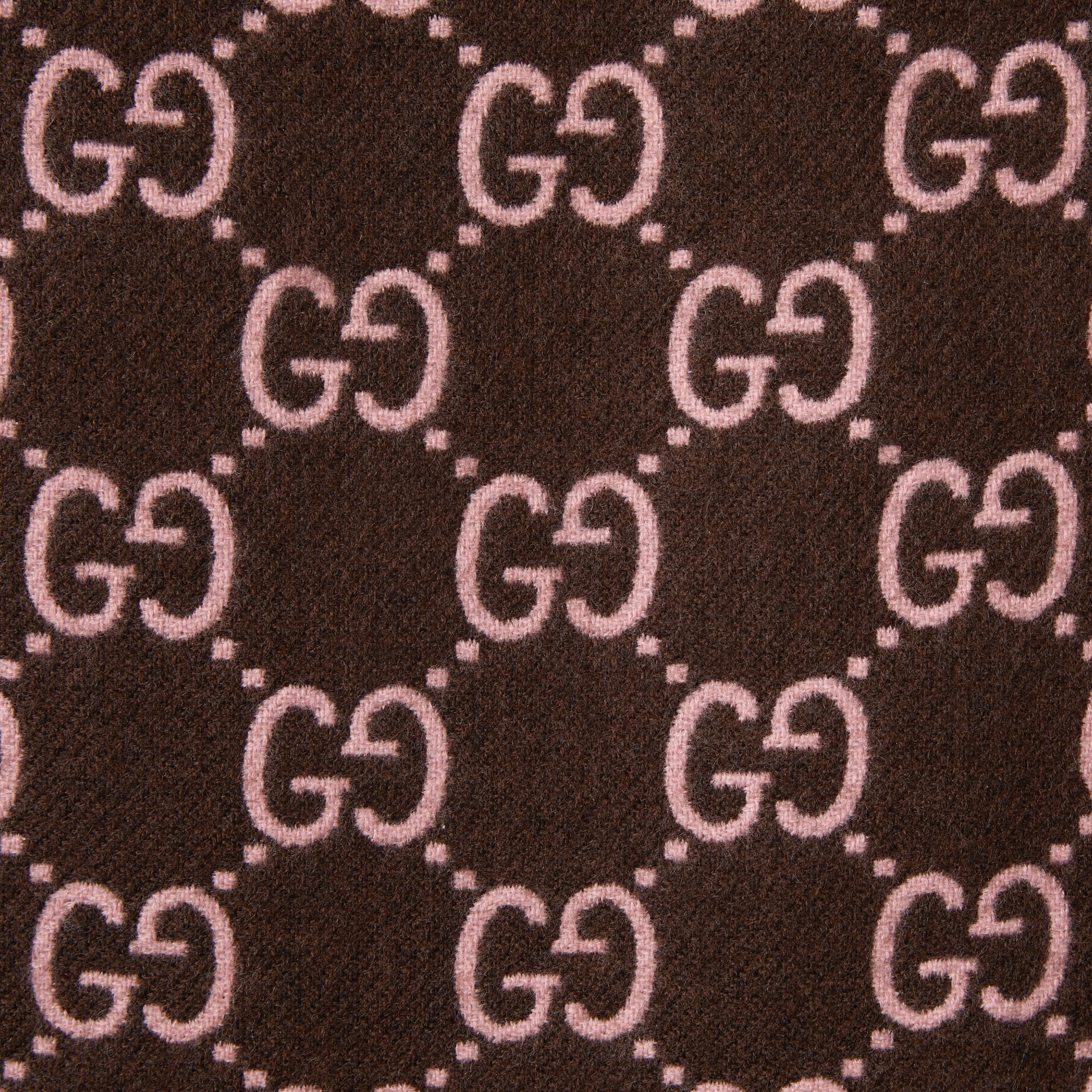 GG wool jacquard cape - 4