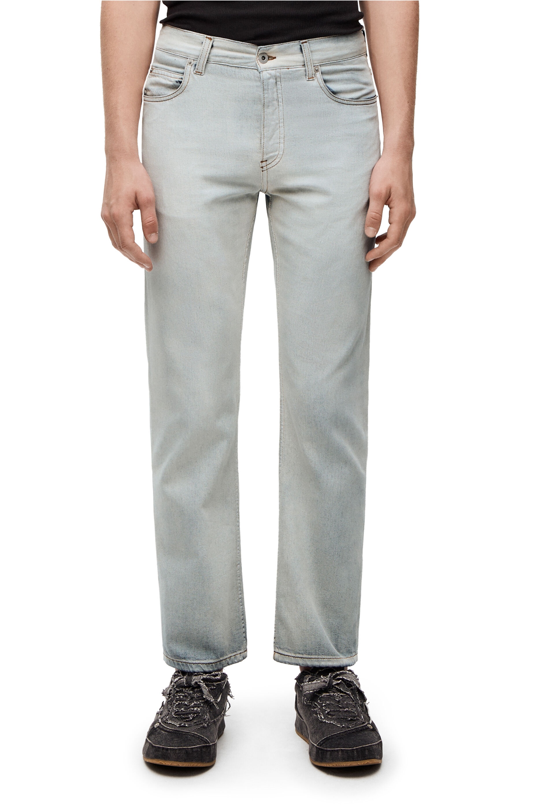 Cropped jeans in denim - 3