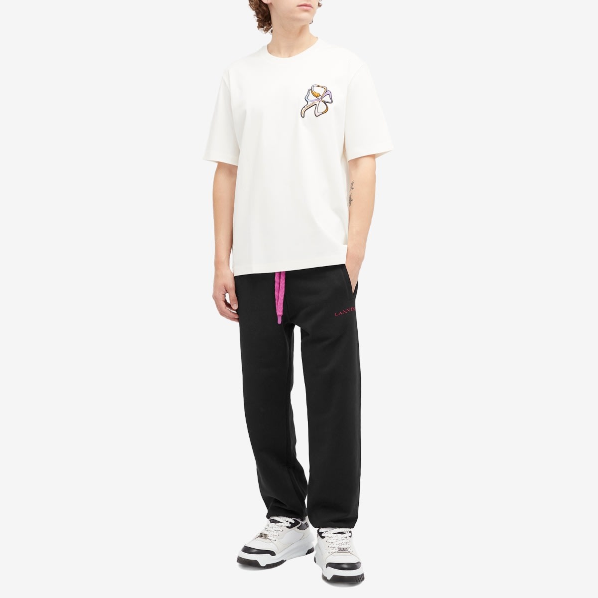 Lanvin Tubular Curb Sweat Pants - 4