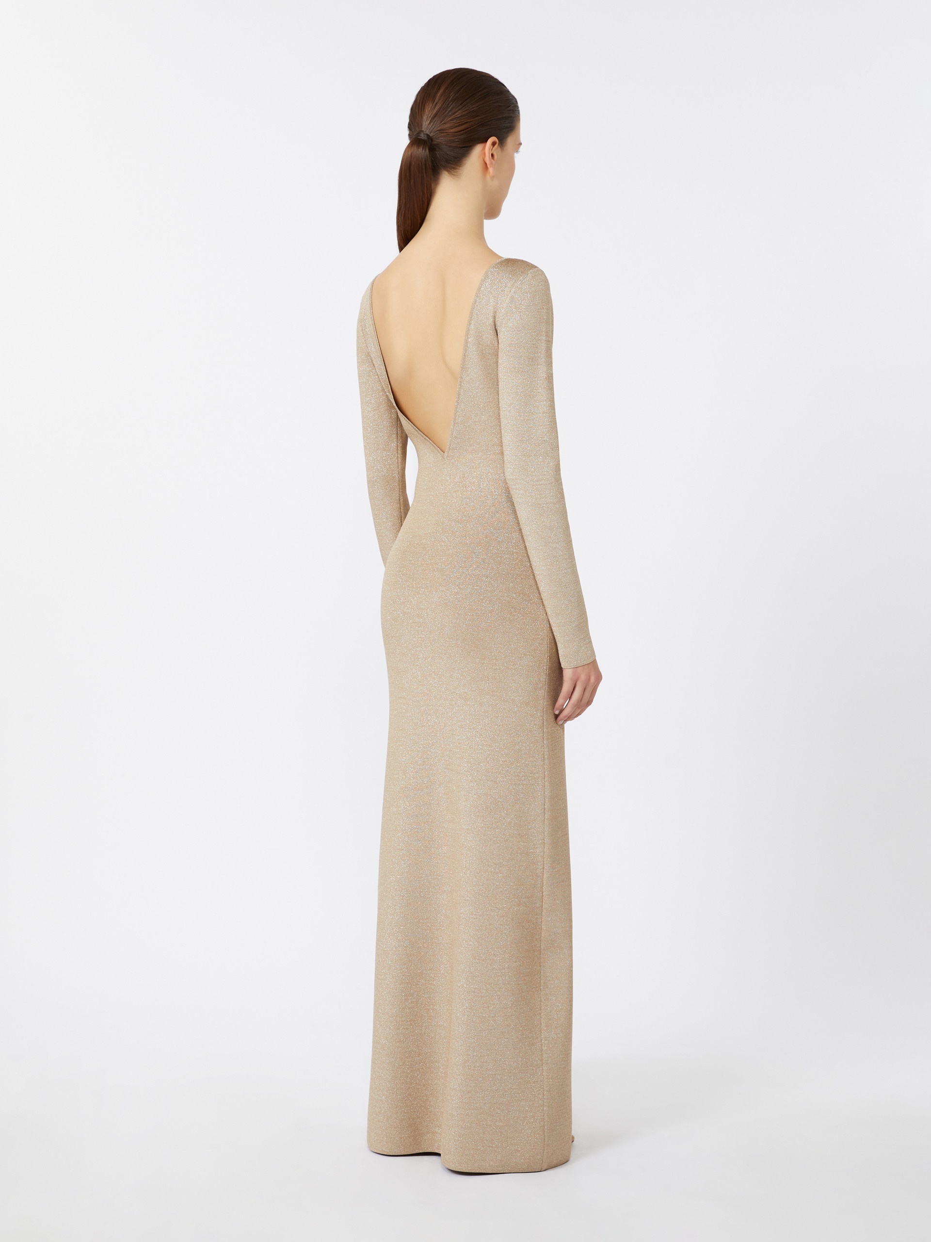 BRACCO Viscose and lurex slim-fit dress - 4