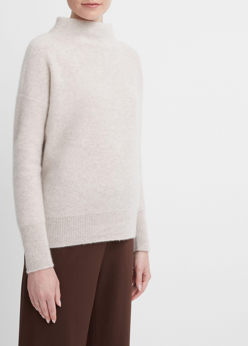 Vince funnel 목 cashmere 점퍼 outlook