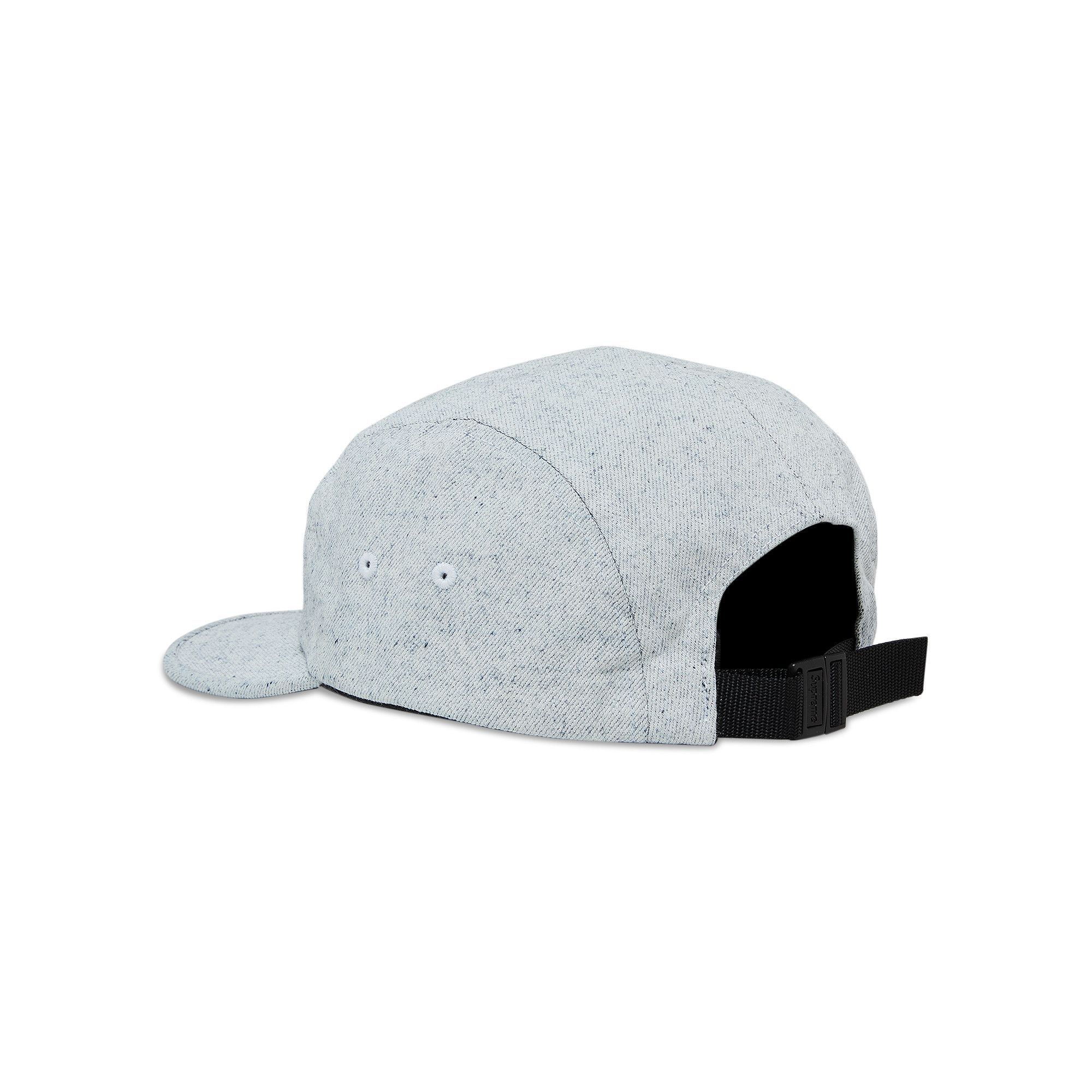 Supreme Coated Denim Camp Cap 'White' - 3