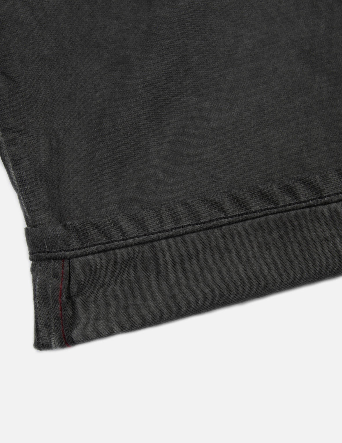 Ukiyo-E and Sashiko Embroidered Denim Shorts - 12