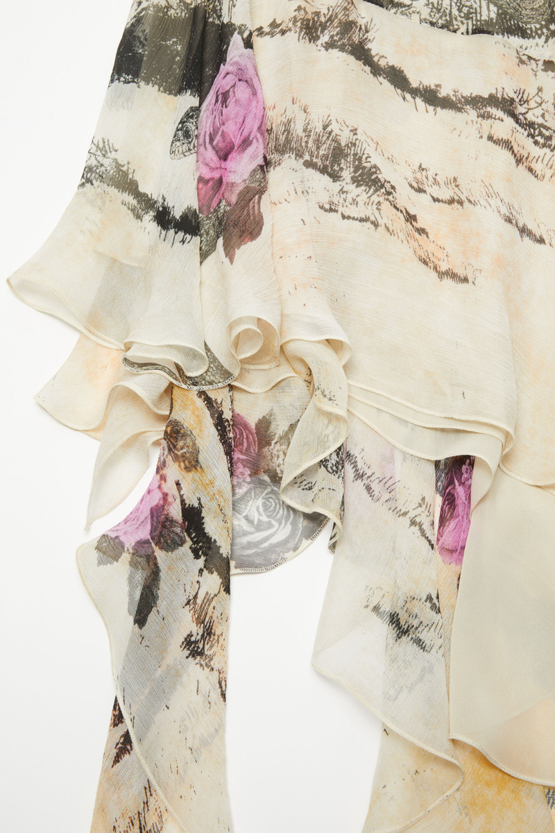 Printed strap dress - Multi yellow 6