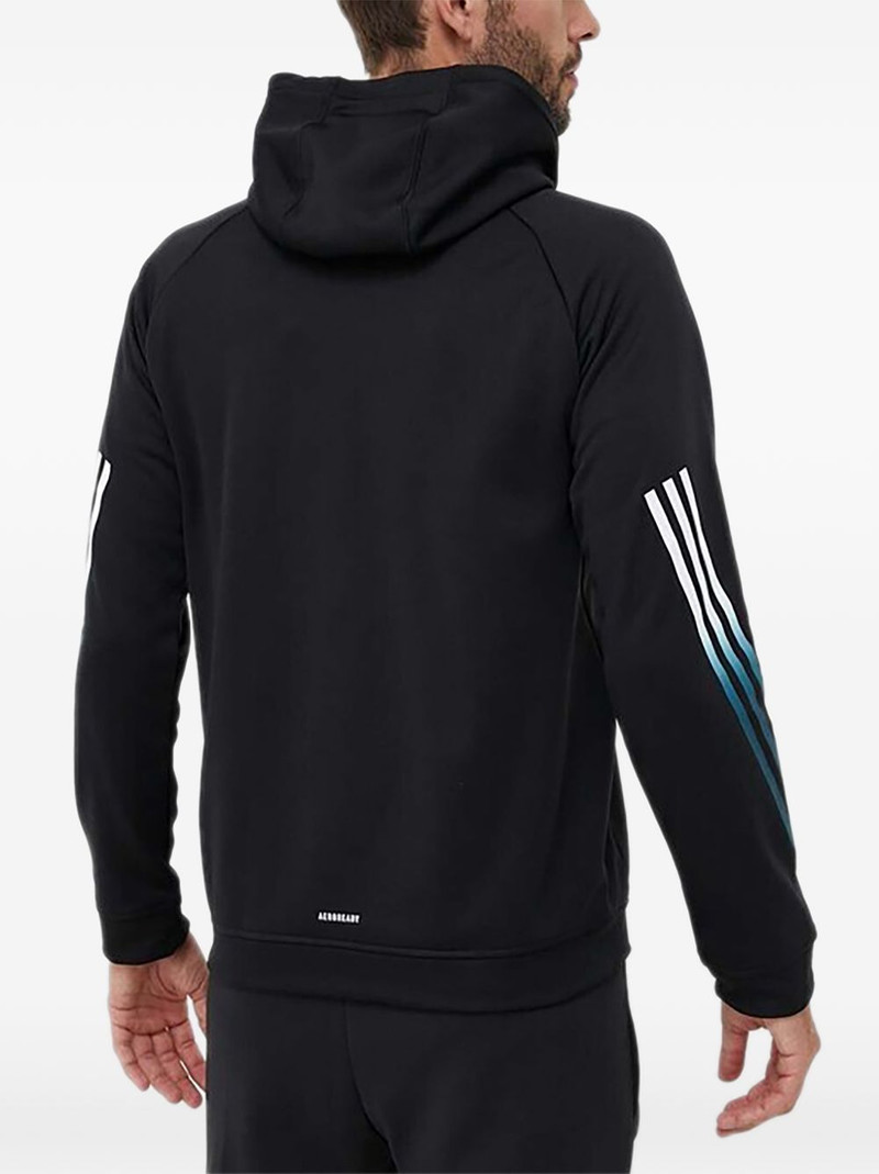 adidas logo stripe hoodie outlook