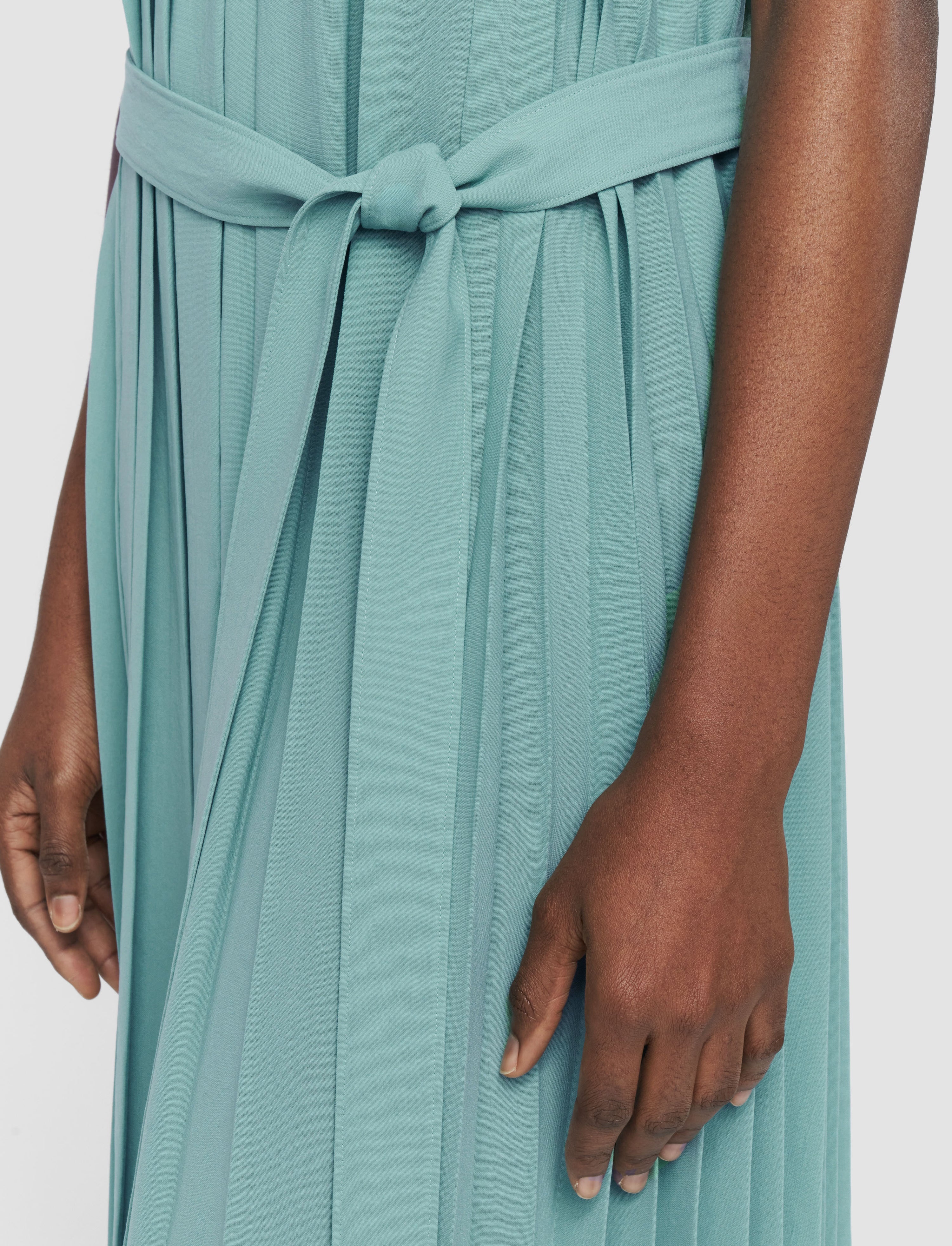 Davide Airy Plissé Dress - 6