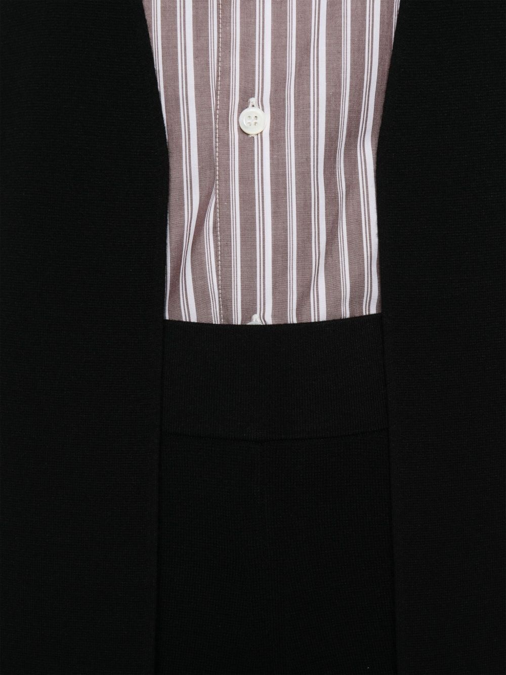 elasticated-waist palazzo trousers - 5