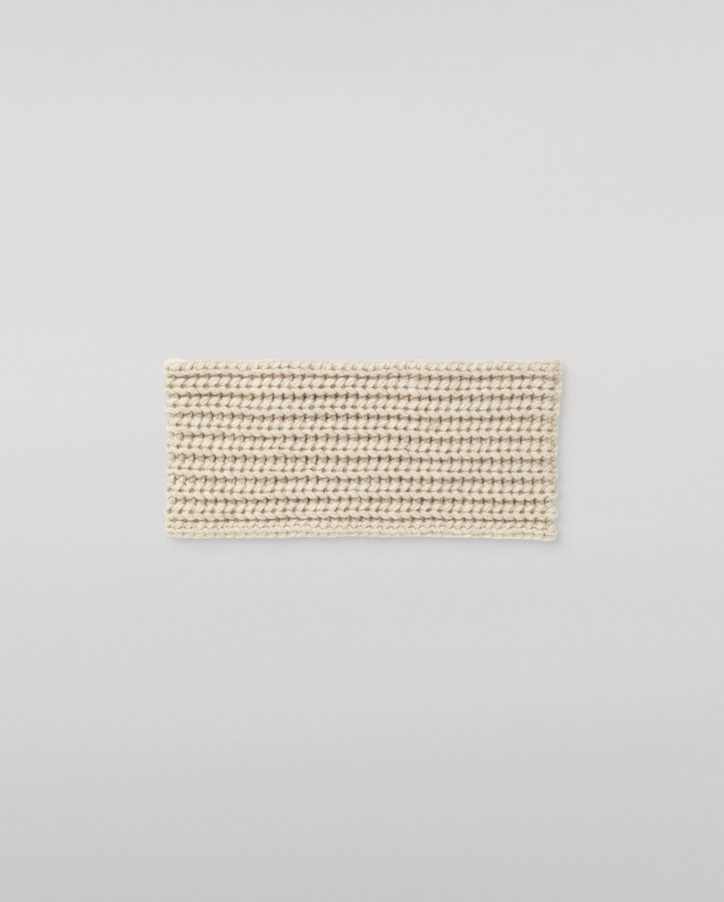 Whittle Natural Cashmere Headband 1