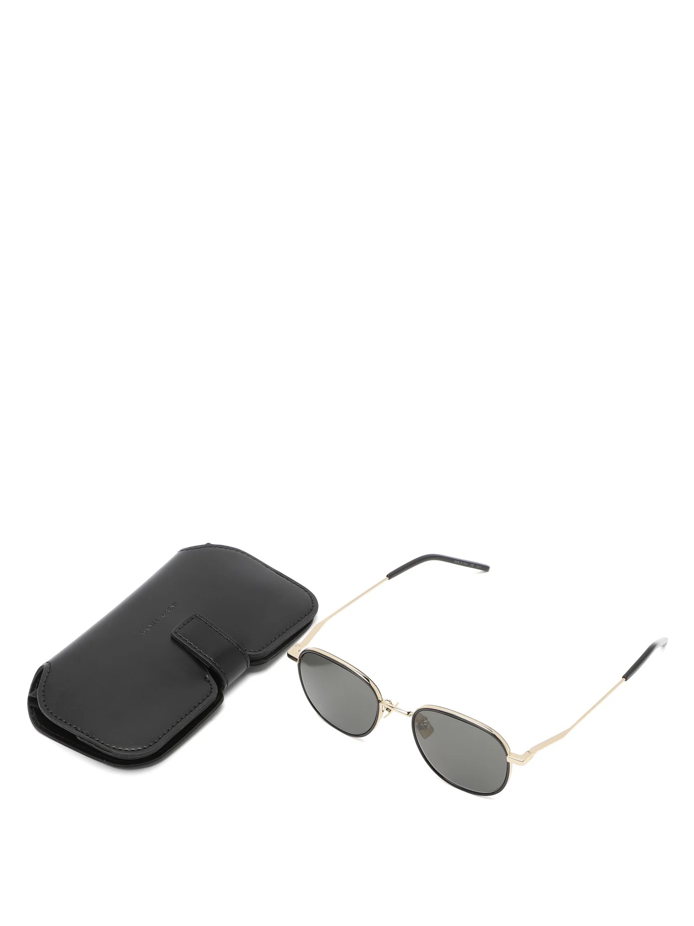 Round metal sunglasses - 5