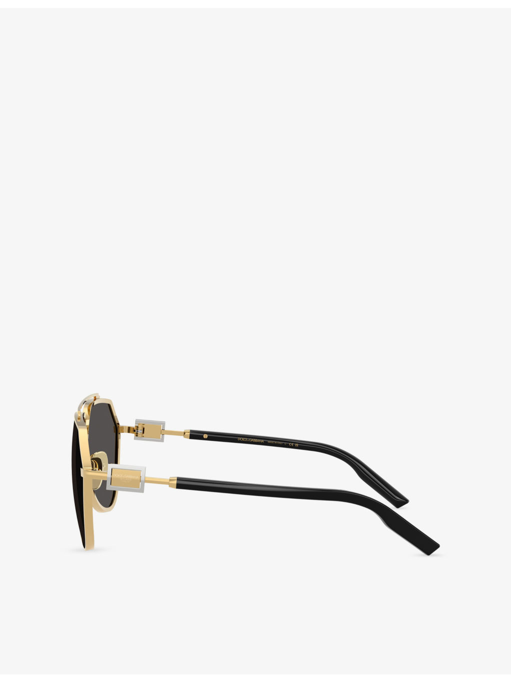 DG2315 Pilot-Frame Metal Sunglasses - 2