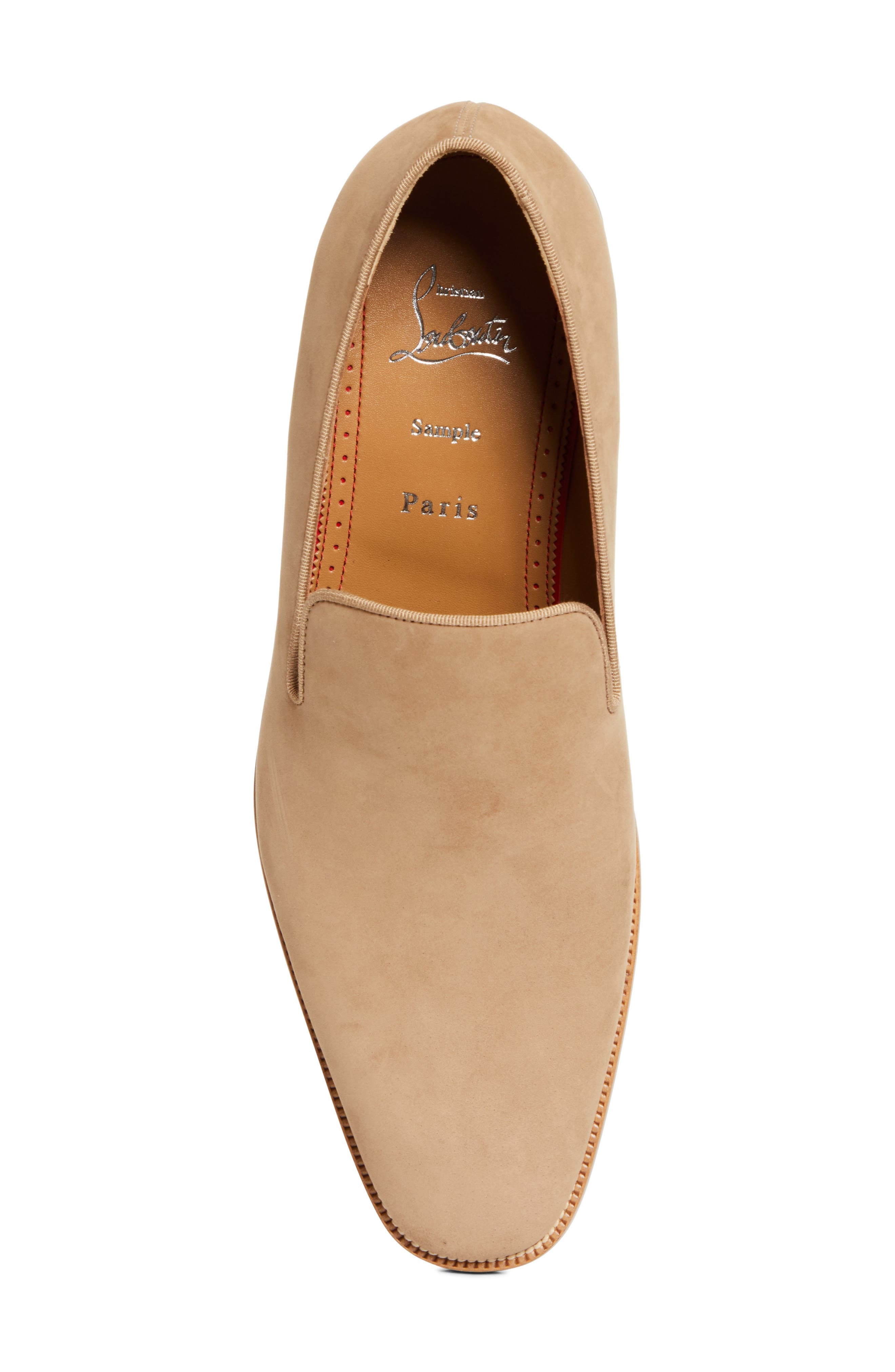 Christian Louboutin Dandelion Nubuck Venetian Loafer in Lionne at Nordstrom - 5