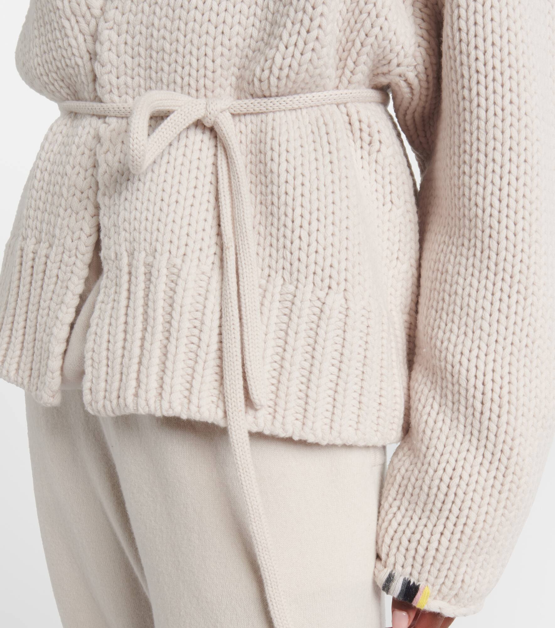 Ginza cashmere wrap cardigan - 5