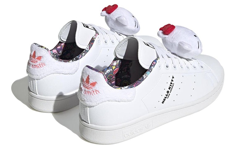 (WMNS) adidas Originals Stan Smith x Hello Kitty 'Cloud White' HP9656 - 3