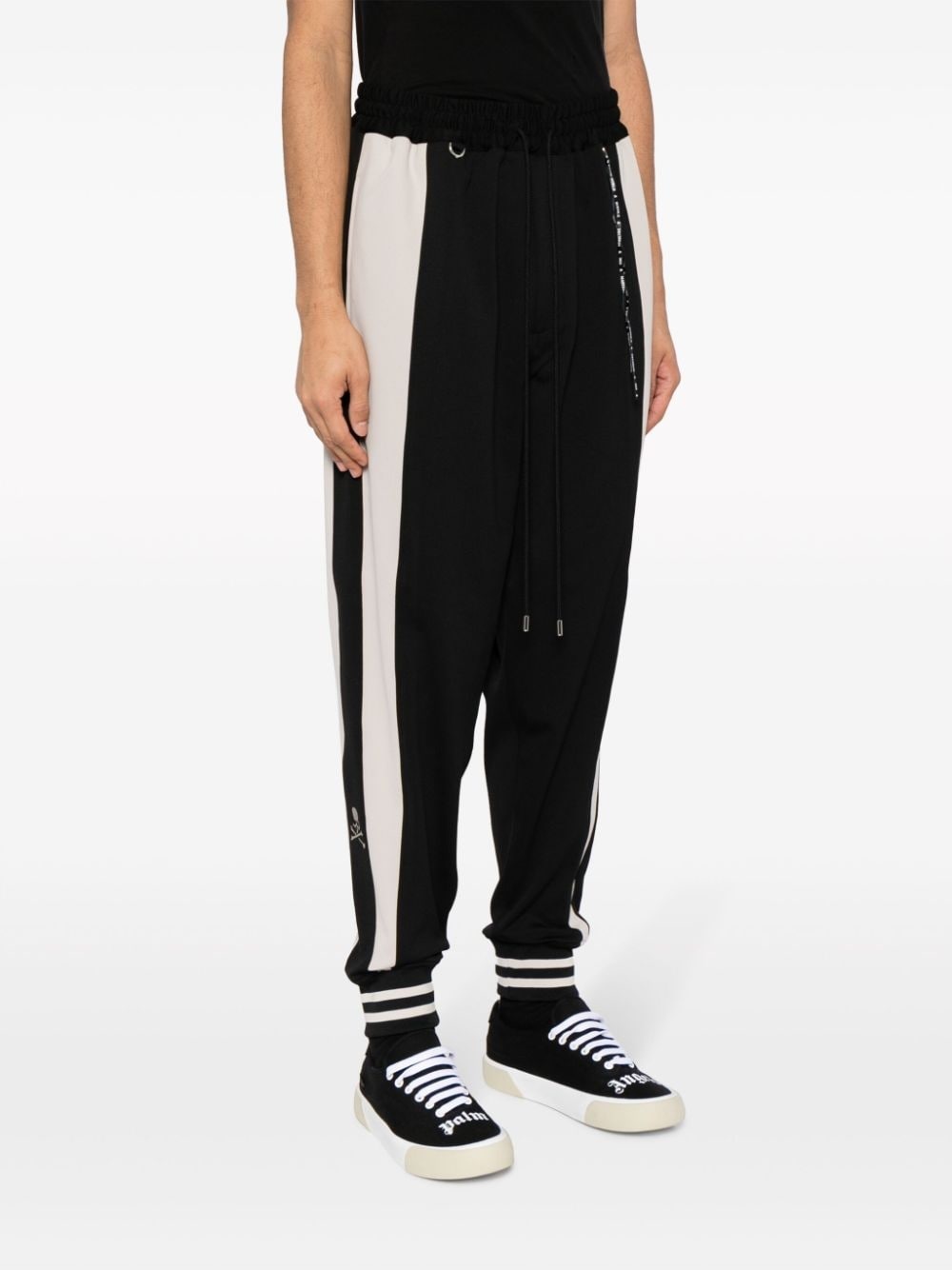 stripe-detail track pants - 3