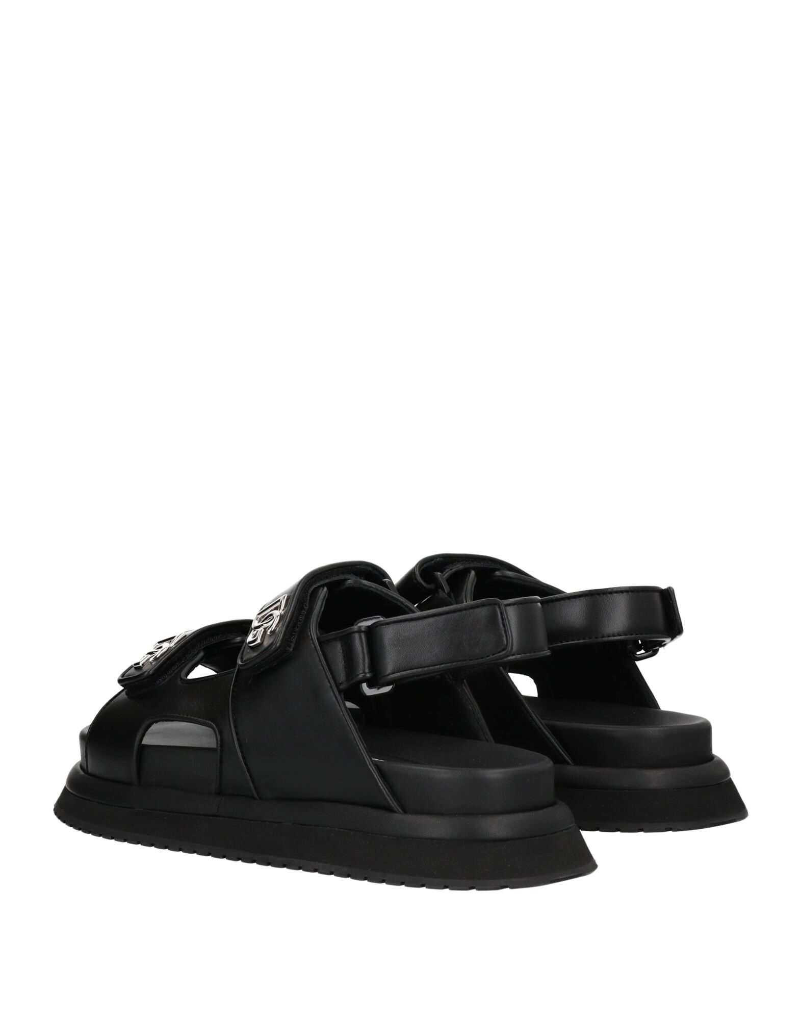 Black Men's Sandals - 3