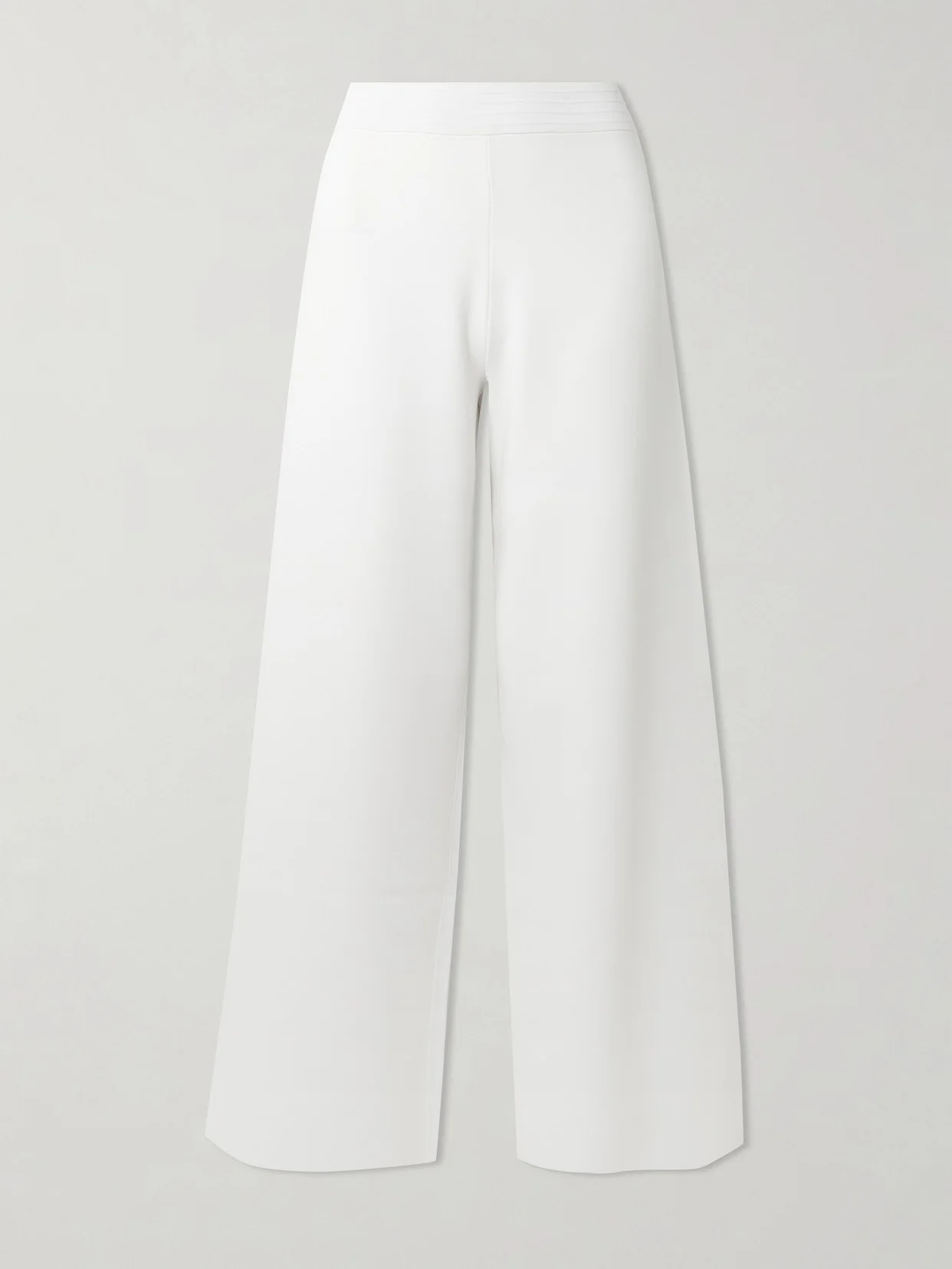 Fingere Knitted Wide-leg Pants - 1
