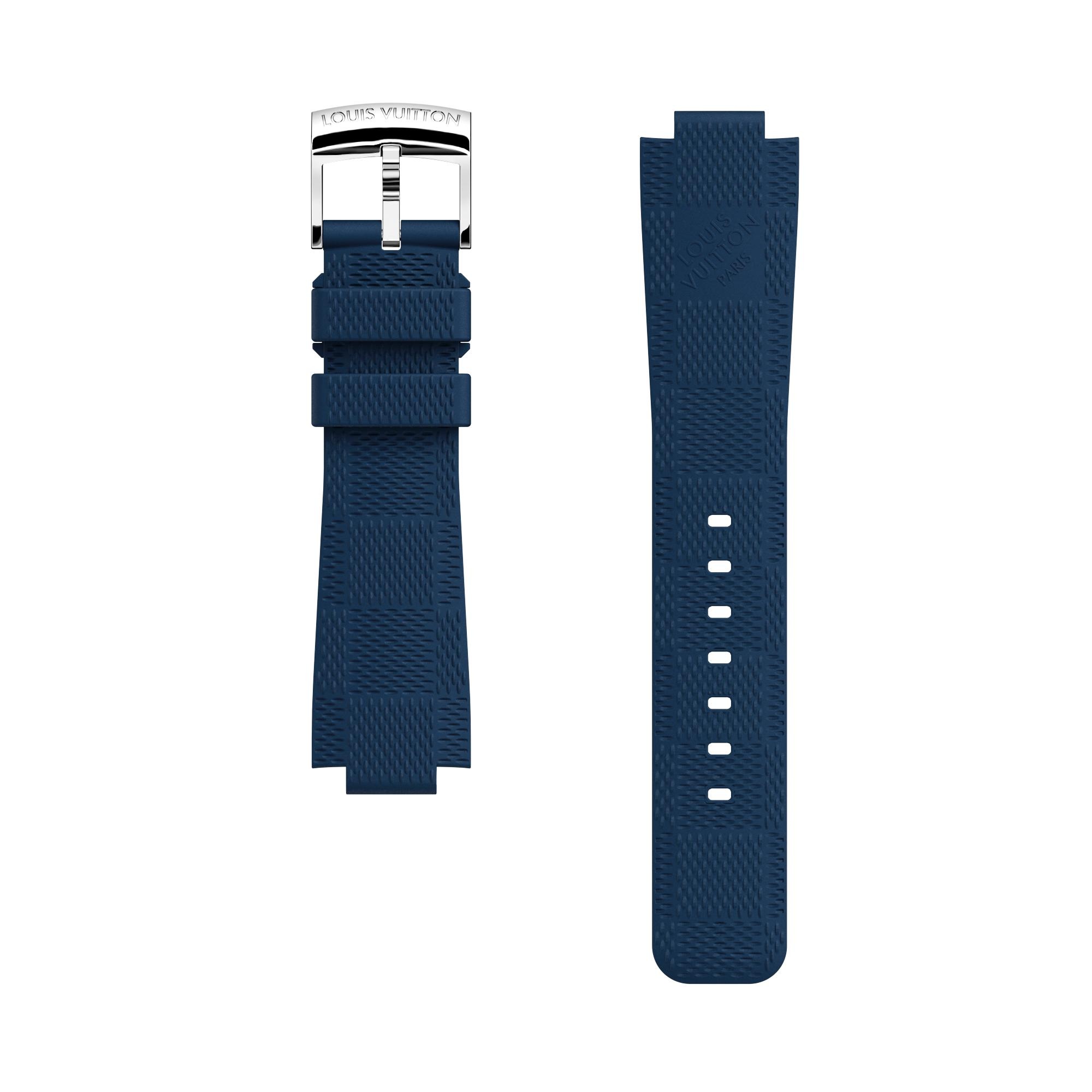 STRAP TAMBOUR RUBBER NAVY L/L - 1