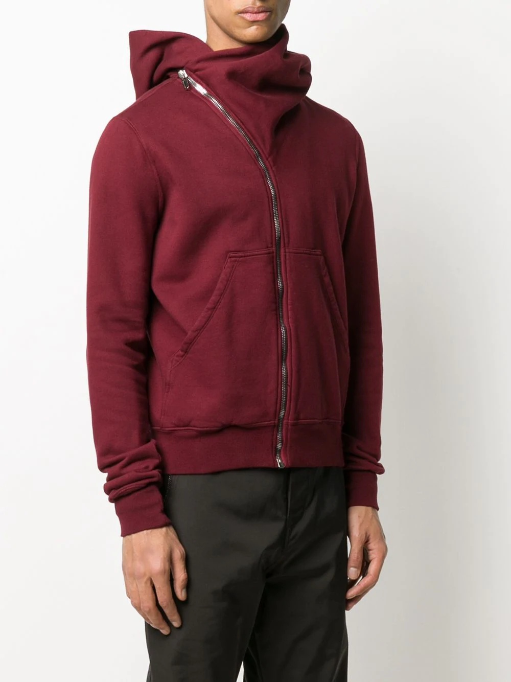 zipped-up hoodie - 3