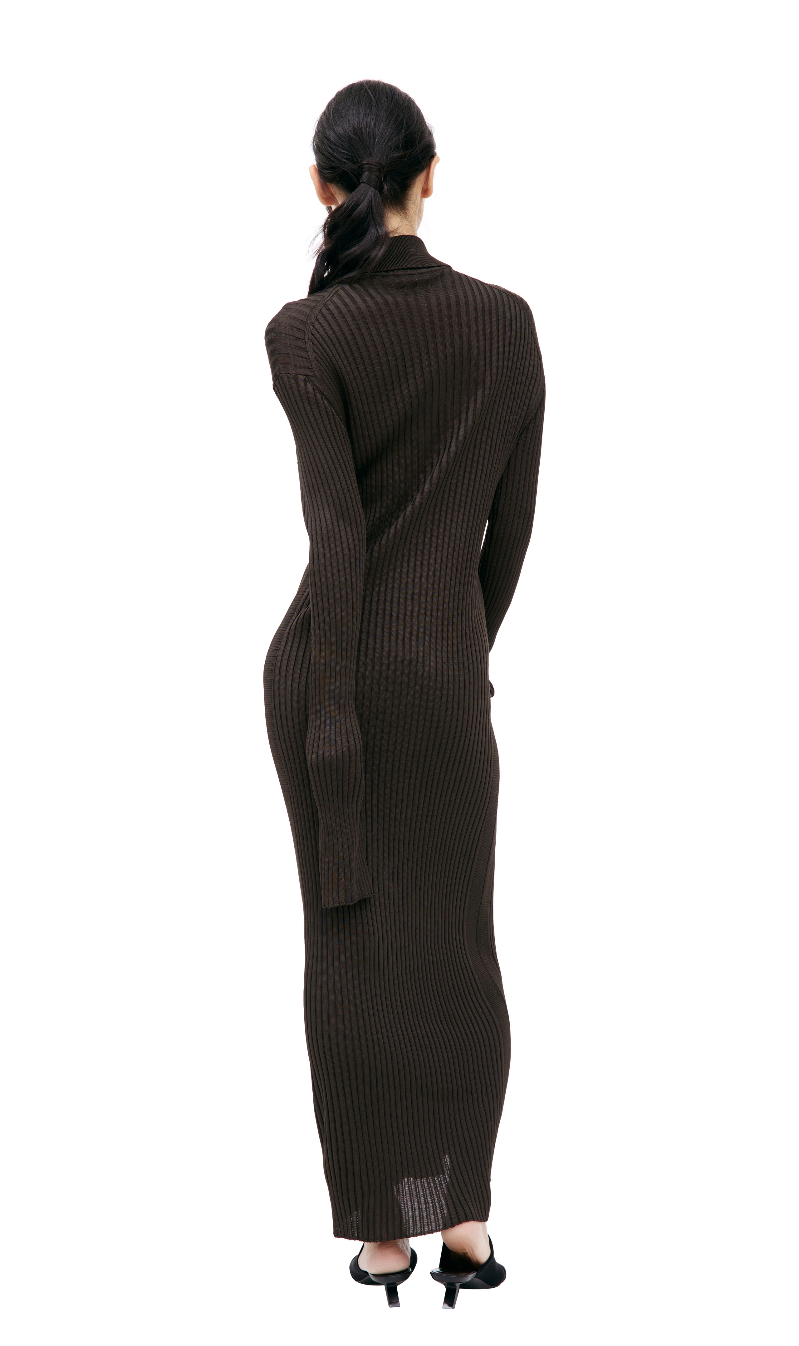 BUTTONED MAXI DRESS - 3