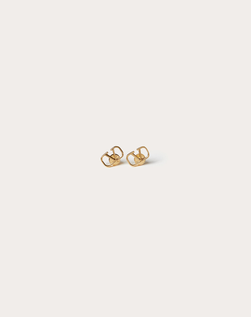 VLOGO SIGNATURE METAL EARRINGS - 1