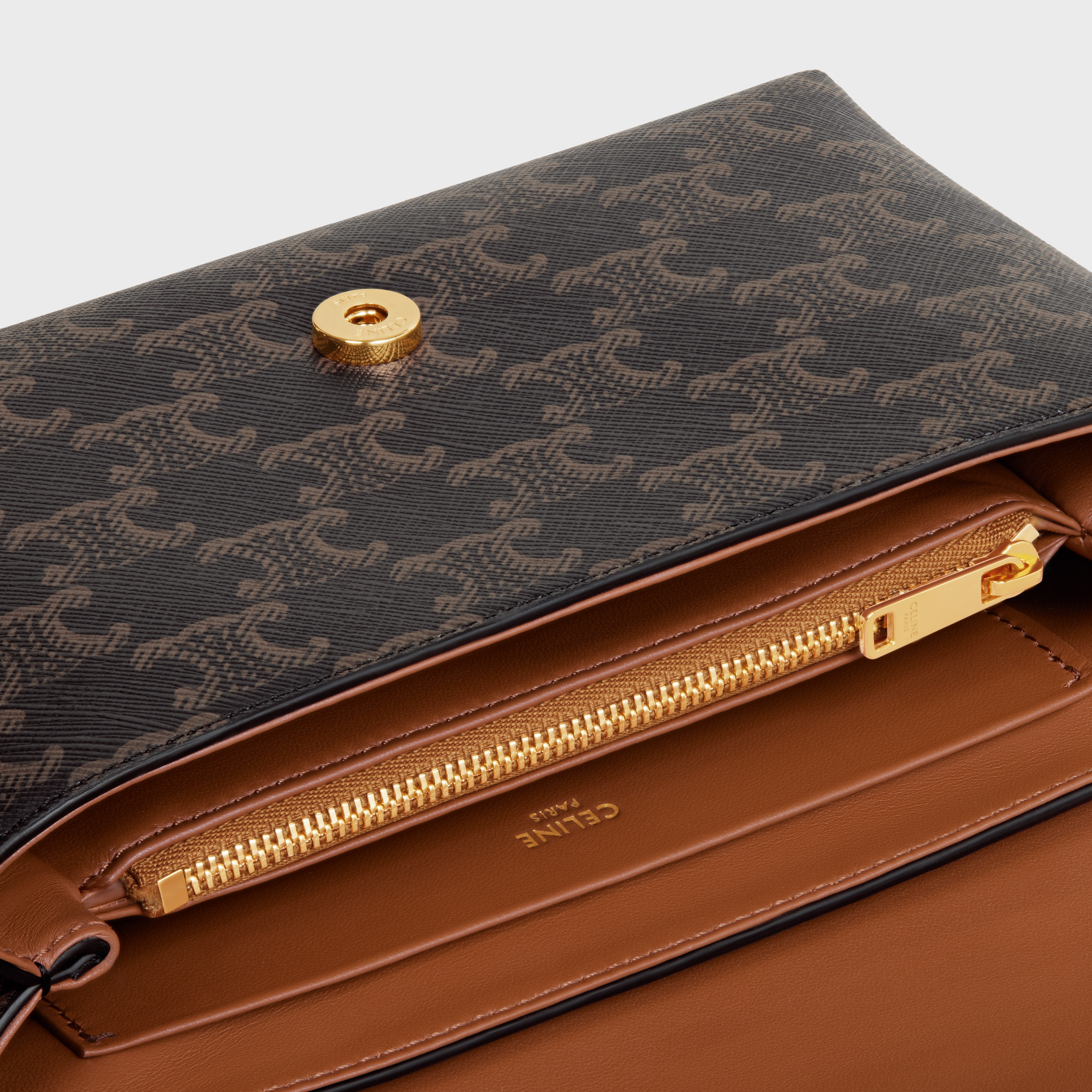 TEEN CELINE VICTOIRE BAG in Triomphe Canvas - 4
