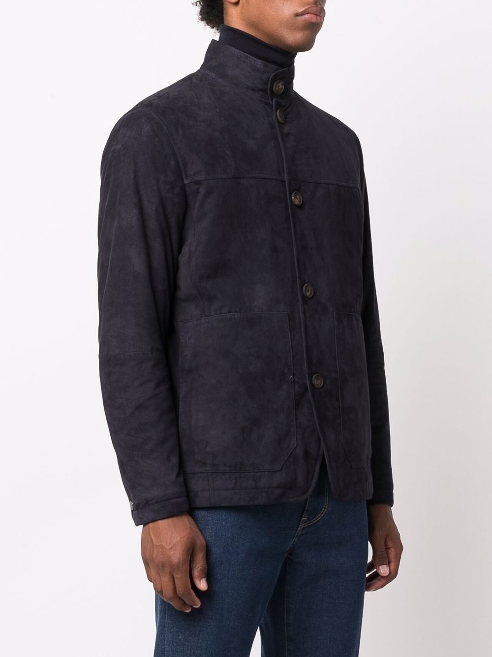 suede lightweight jacket - 3