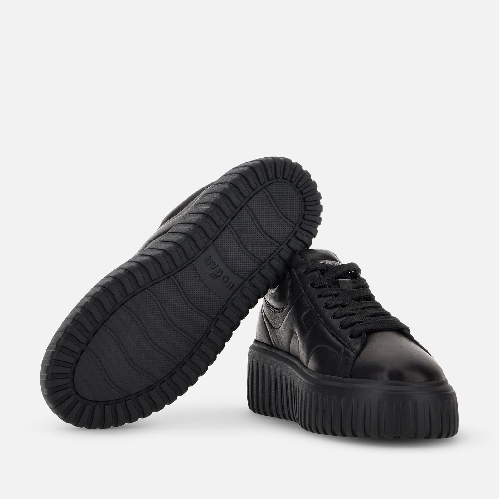 Sneakers Hogan H-Stripes Brown - 4