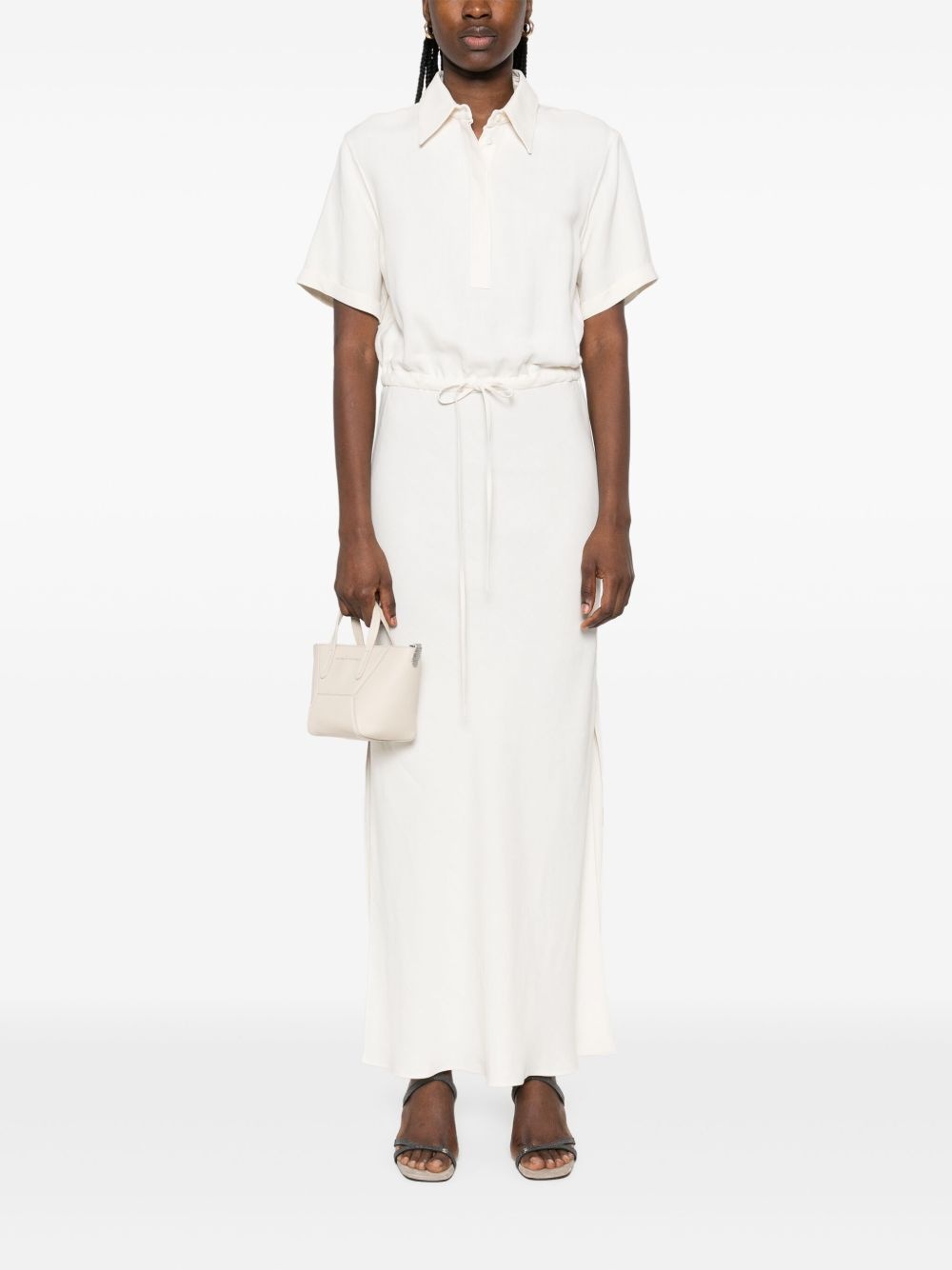 short-sleeves maxi dress - 2