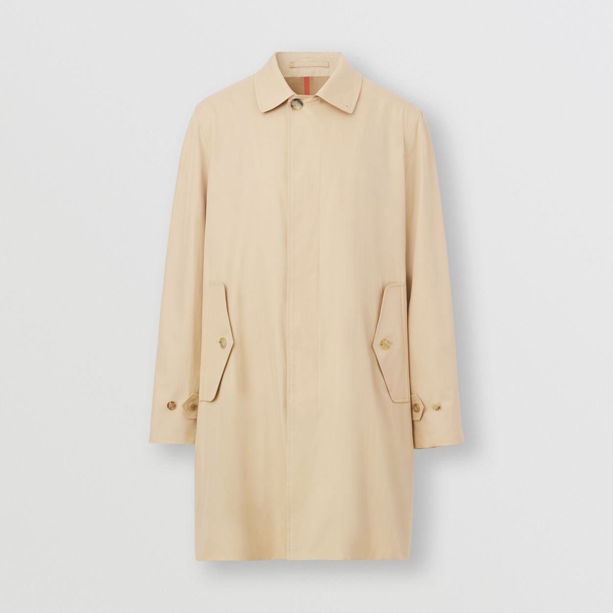 Cotton Gabardine Car Coat - 4