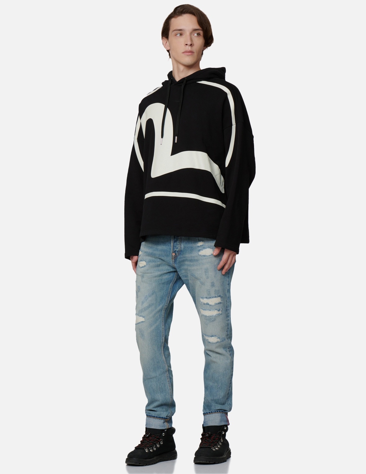 SEAGULL PRINT HOODIE - 3