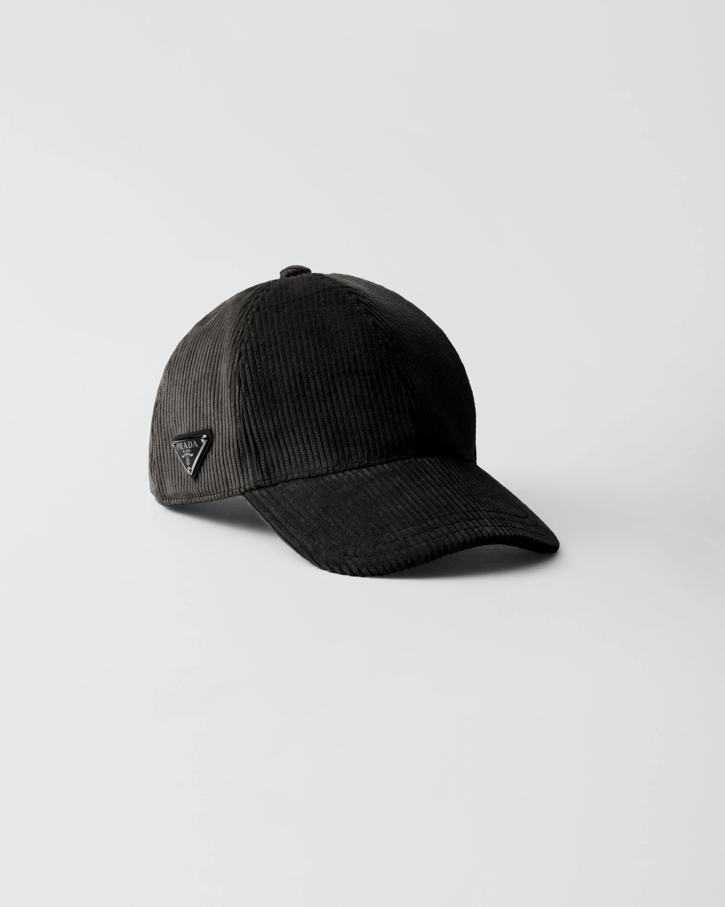Corduroy baseball cap - 1