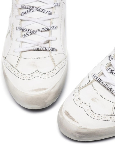 Golden Goose Mid Star distressed sneakers outlook