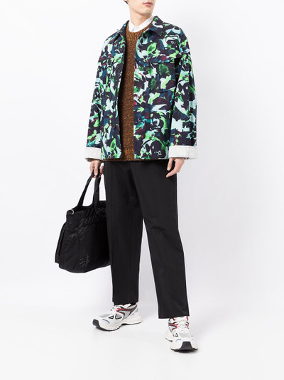 KENZO marl-knit wool-blend jumper outlook