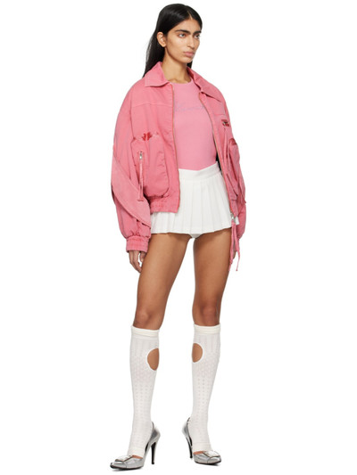 pushBUTTON SSENSE Exclusive Off-White Shorts outlook