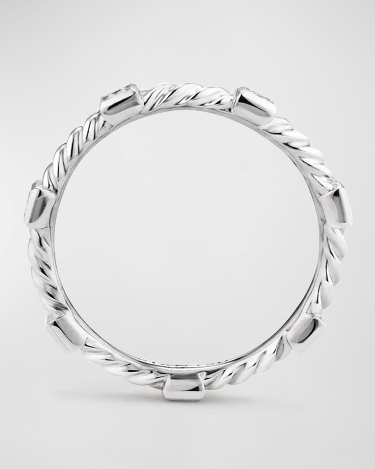 2mm Cable Collectibles Stack Ring in 18K Gold - 3