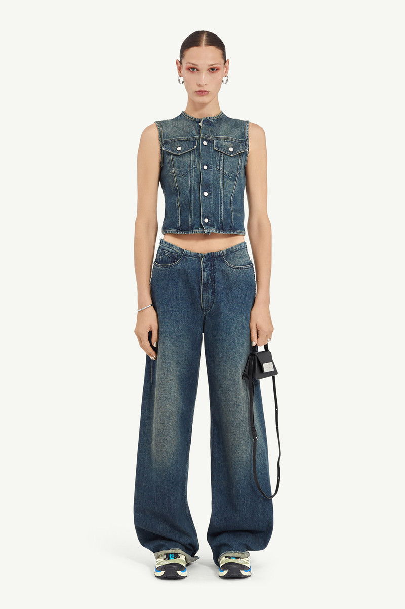 MM6 Maison Margiela Denim Gilet outlook