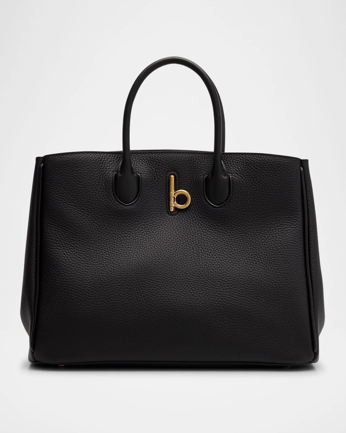 Rocking Horse Large Leather Tote Bag - 1