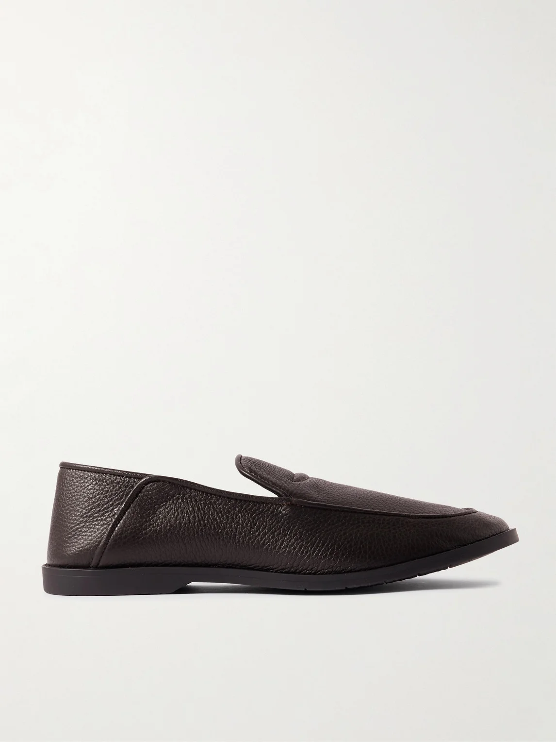 Mayfair II Collapsible-Heel Deerskin Loafers - 1