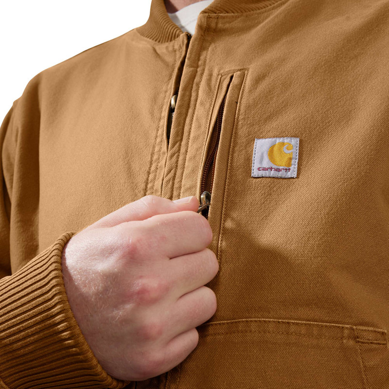 Rugged Flex® Duck Relaxed Fit Bomber Jacket 5