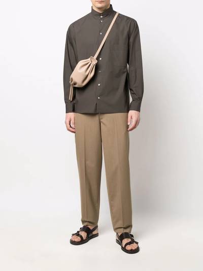 Lemaire straight-leg tailored trousers outlook