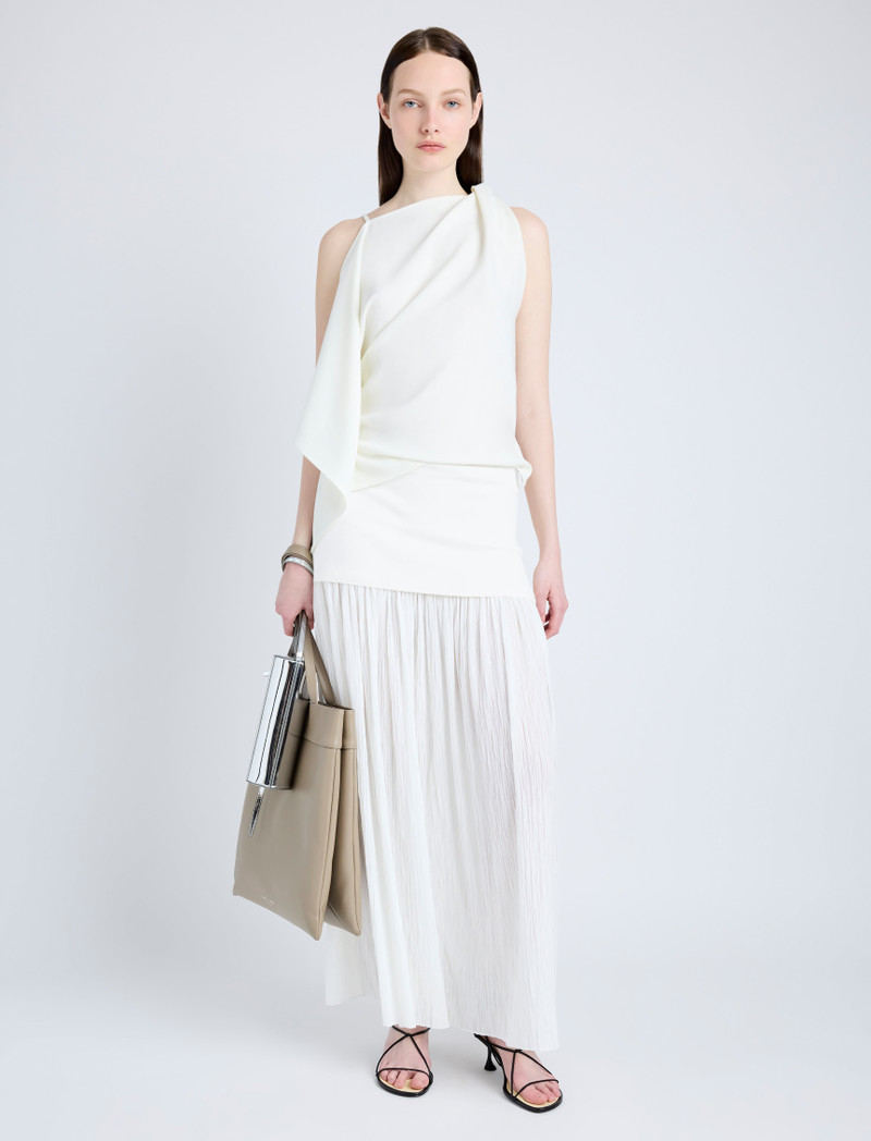 Alyssa Top in Matte Double Crepe 3
