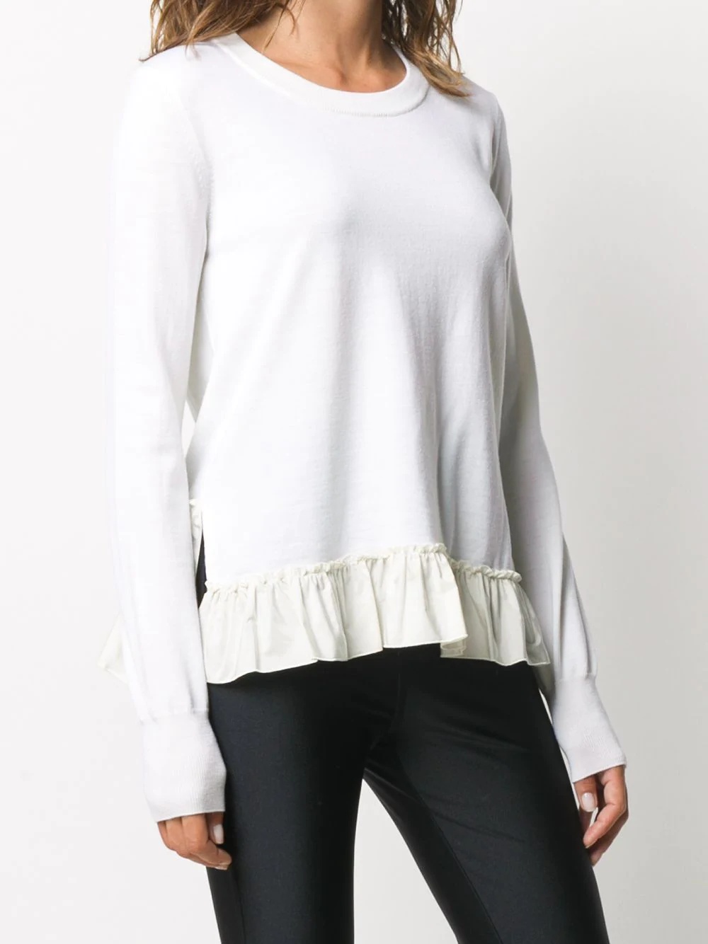 peplum hem jumper - 3